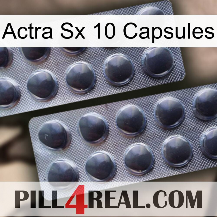 Actra Sx 10 Capsules 31